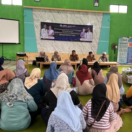 Bimtek Pangan Lokal di Desa Gunung Ulin, Upaya Tingkatkan Pendapatan UMKM